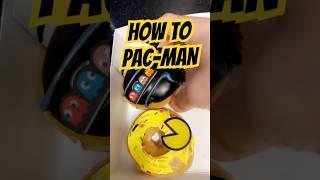 A Pac-Man's gotta do what a Pac-Man's gotta do. #retro #pacman #donuts