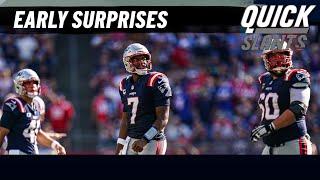 Early surprises for the Patriots & looking ahead to the Jets | Quick Slants