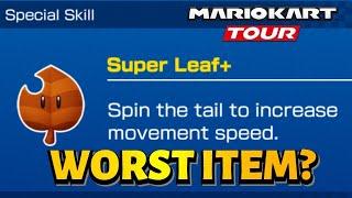 SUPER LEAF (+) - Worst item in Mario Kart Tour? | #fixsuperleaf