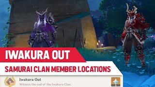 Iwakura Out | Genshin Impact Samurai Clan Member Locations (Easy 60 Primogems & 19 Electro Sigils)