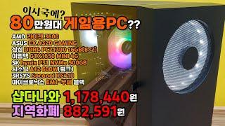 동탄 컴퓨터 견적 쥐어짜기! 라이젠 3600 + GTX1650 조합 부품가 90만원 이하 도전!