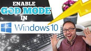 How to Enable GOD MODE in Windows 10  - Free and Easy