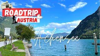 ROADTRIP ÖSTERREICH mit dem Camper / Achensee Wanderung Erfurter Hütte Vanlife Camping Berge Drohne