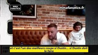 Conor McGregor donne ses pronos pour Poirier vs Makhachev (traduction française)