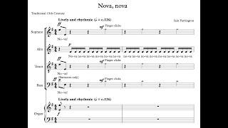 Iain Farrington - Nova, nova (score video)