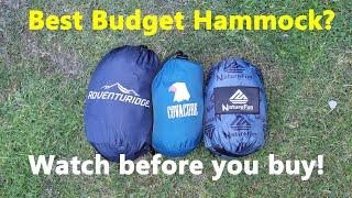 Budget Hammock Review Amazon v Aldi Best Cheap Hammocks | Covacure and Naturefun | How to setup