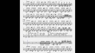 我神真偉大 鼓譜 drum score