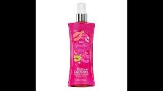 Body Fantasy Pink Vanilla Kiss Body Mist