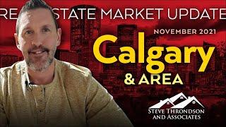 Calgary Real Estate Market Update November 2021 by Steve Throndson