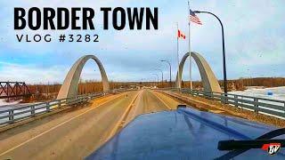 BORDER TOWN | My Trucking Life | Vlog #3282