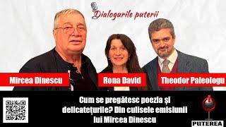 Cum se pregătesc poezia și delicateţurile? Din culisele emisiunii lui Mircea Dinescu