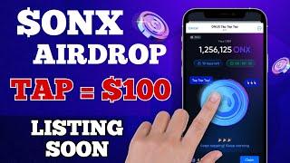 ONX Tap = $100 | Free ONX Airdrop Claim