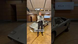 I open a €15M car door  #supercars #luxurycars #shorts #bugatti #koenigsegg