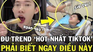 Mukbang MĂNG TÂY BẮC để đu trend, loạt TikToker NGỘ ĐỘC nhập viện khiến dân mạng hãi hùng | Pin News