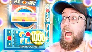 MY BIGGEST BET ON A CRAZY TIME GAME SHOW EVER! (INSANE)