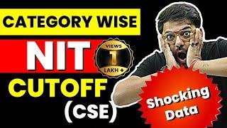 Top 10 NITs Their CSE CUT-Off (Category wise)| JEE 2025 | Harsh Sir