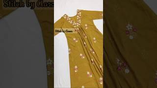 V neck Kurti Cutting And Stitching/Yoke Kurti #shorts