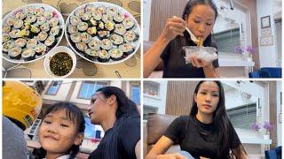 Kimbab ka siam leh teuh / Chow satuileih mukbang zuais 