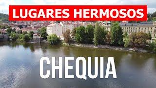 República Checa desde el aire | Praga, Karlovy Vary, Brno | Vídeo 4k | Chequia lugares turisticos