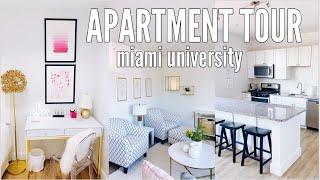 COLLEGE MOVE IN AND APARTMENT TOUR 2020 | miami university my junior year