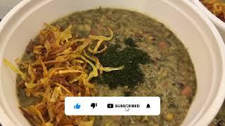 طرز تهیه آش شله قلمکار