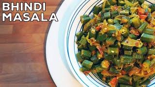 Bhindi Masala | Okra Curry Recipe | Simple and Easy | Vegetarian | DIY | Tutorial | How To | Vegan