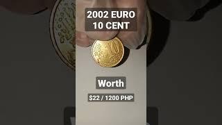 2020 EURO 10 CENT VALUE