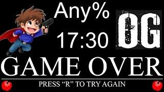 I Wanna Be the Guy (OG) Any% Speedrun 17:30