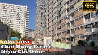 Choi Hung Estate,Ngau Chi Wan(彩虹村,牛池灣)Hong Kong City Walk Tour 4K