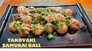 HOW TO COOK JAPANESE TAKOYAKI,SAMURAI BALL,MERRY SAKURA TV