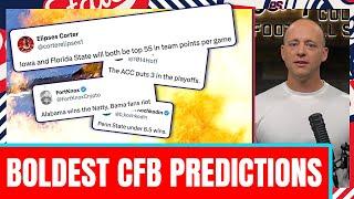 Boldest CFB Predictions Of 2025 - Josh Pate Cut