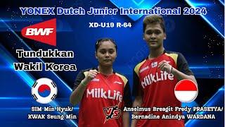 Anselmus Breagit Fredy PRASETYA/Bernadine Anindya WARDANA (INA) vs SIM Min Hyuk/KWAK Seung Min (KOR)