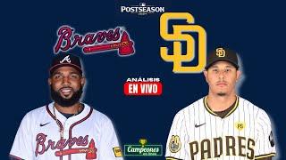 Braves vs. Padres - MLB - Análisis EN VIVO