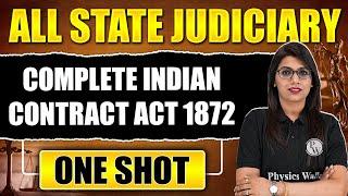 Complete Indian Contract Act 1872 | ICA One Shot | Judiciary By PW