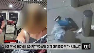 UPDATE: Bully Cop Who Shoved Elderly Woman To Ground Faces Assault Charges