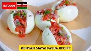  Kenyan Mayai Pasua Recipe | How to Make Mayai Pasua | Kenyan Street Food | Infoods