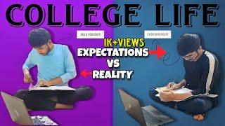 College Student Life-Expectations Vs Reality#comedyvideo #collegelife