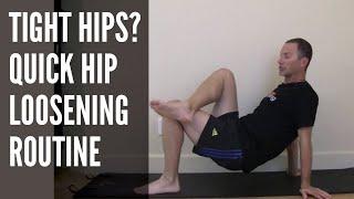 Awesome (and Quick!) Hip Loosening Routine for Runners (and others who sit a lot)