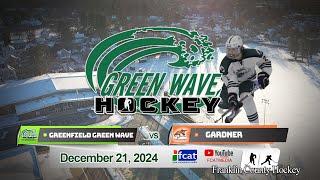 Greenfield Greenwave Hockey vs Gardner