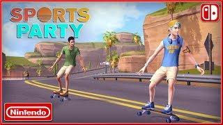 SPORTS PARTY - Nintendo Switch LAUNCH Trailer (2018) HD