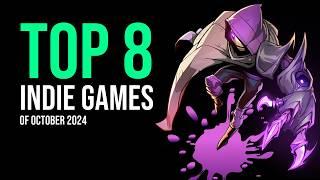 Top 8 NEW Indie Games out this October 2024!