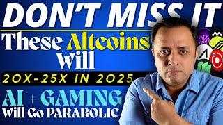  DON'T MISS OUT - The BIGGEST NARRATIVE Of CRYPTO BULL SEASON 2024-25 | THESE ALTS WILL 10X IN 2024
