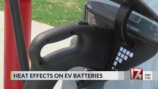 Extreme heat impact on electric vehicles