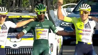  GREEN JERSEY WINNER BINIAM GIRMAY 