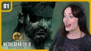 I LOVE THIS ALREADY!  My FIRST time playing Metal Gear Solid: Peace Walker - Ep.1 | Let's Play