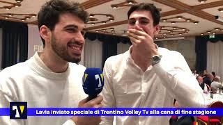 ️ INVIATO SPECIALE | Lavia reporter per Trentino Volley Tv alla cena di fine stagione 2022/23