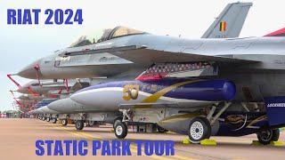 RIAT 2024 STATIC PARK TOUR (airshowvision)