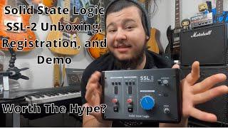 Is This Worth The Hype? | Solid State Logic SSL 2 Interface Unboxing/Set-Up/Demo