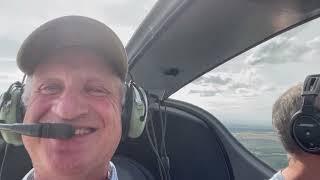 Coastal flight with Bill