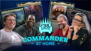 Commander at Home #38 - Tetzin vs Atraxa vs Urza vs Nylea feat Ify Nwadiwe and Chris M